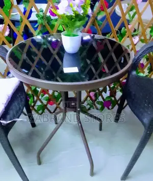 Round Glass Table/ Coffee Table
