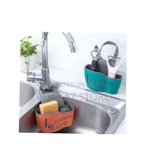 Sink Shelf Sponge and Soap Holder.