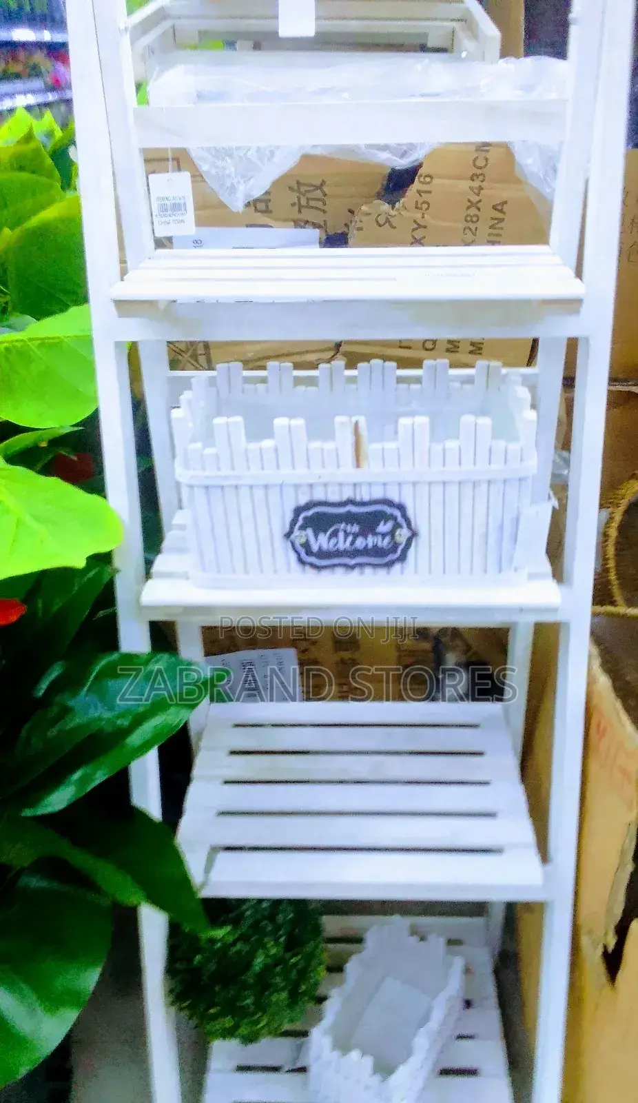 Wooden Flower Stand