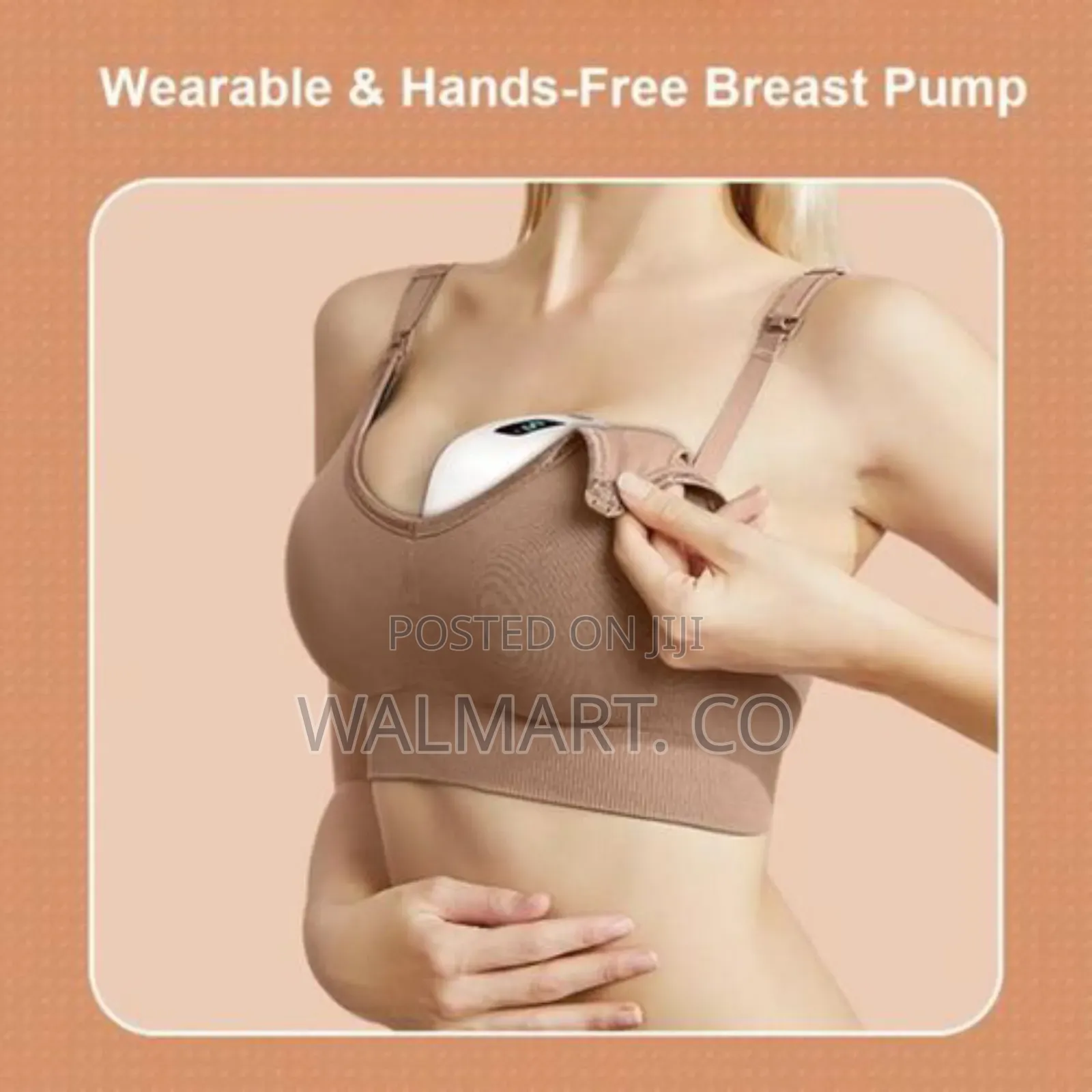 Noiseless Wearable Rechargeable Breast Pump