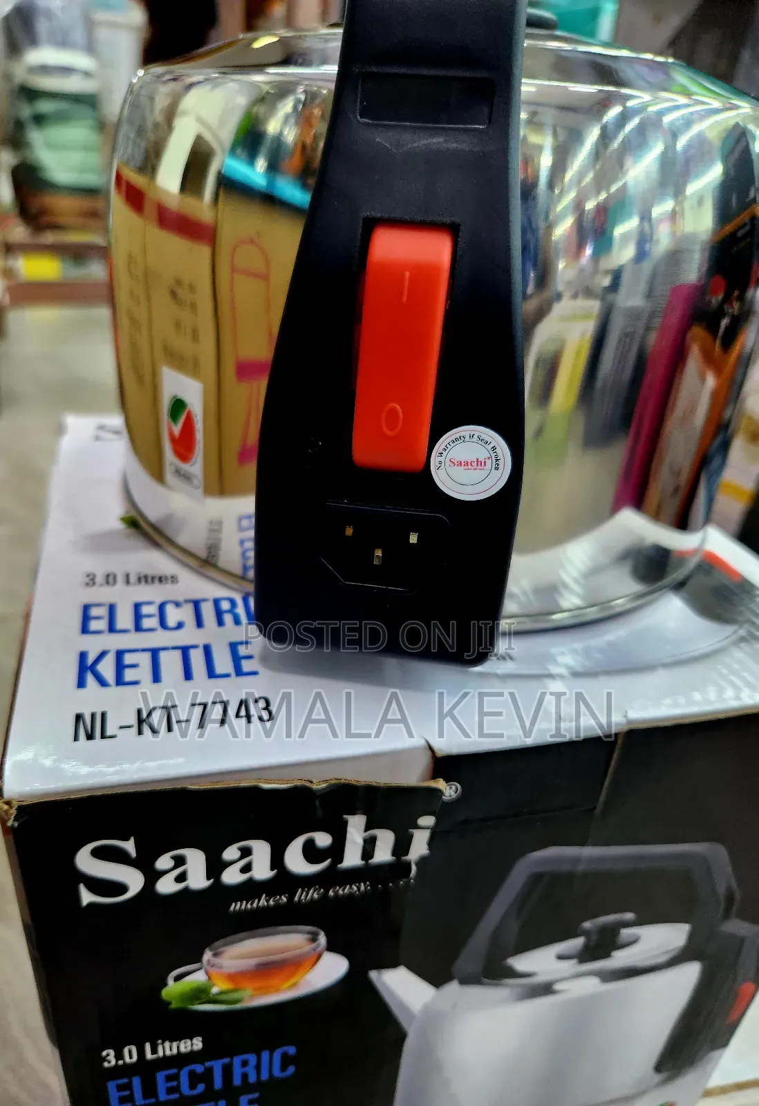 Electric Kettle 3.0l Saachi