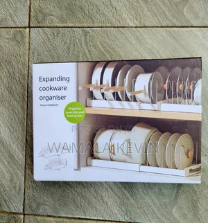 Cookware Organizer, Pots, Lids, Pans