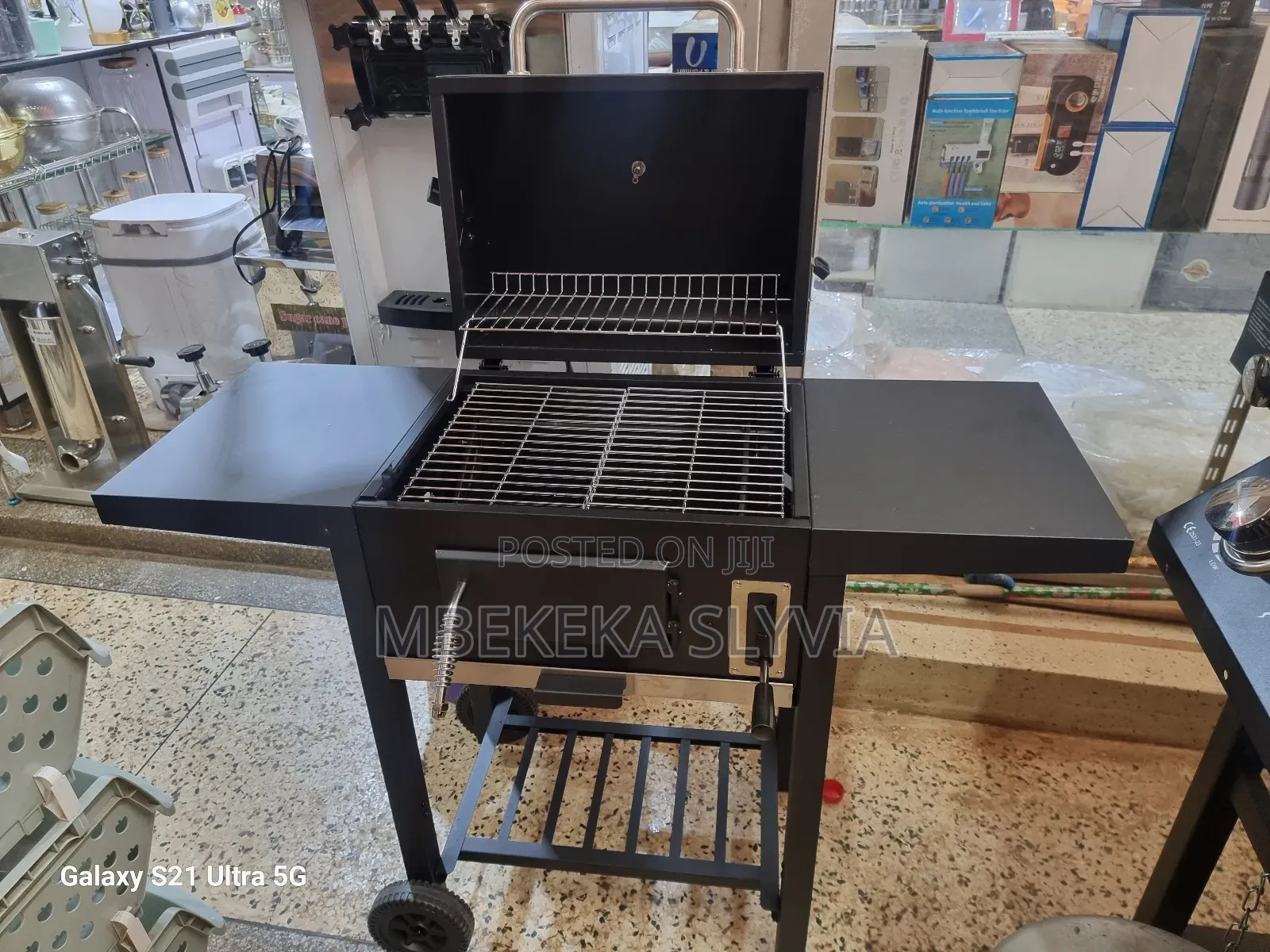 Single Elegant BBQ Grill/Charcoal BBQ Single