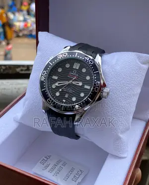 Original Omega Seamaster Diver 300m Black Rubber Watch