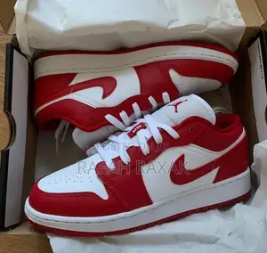 Nike Air Jordan 1 Low Chicago Gym Red/White Sneakers
