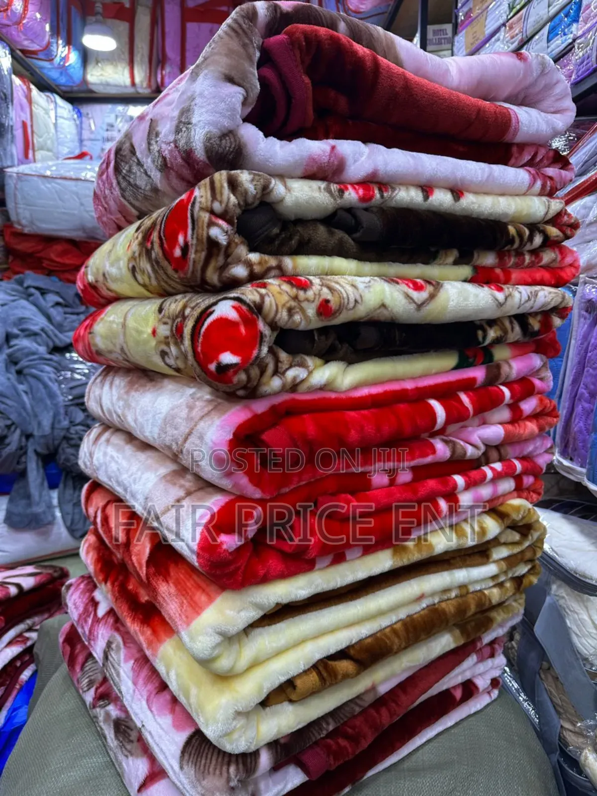 Go Back to School Blankets. 4kg.(Purple)