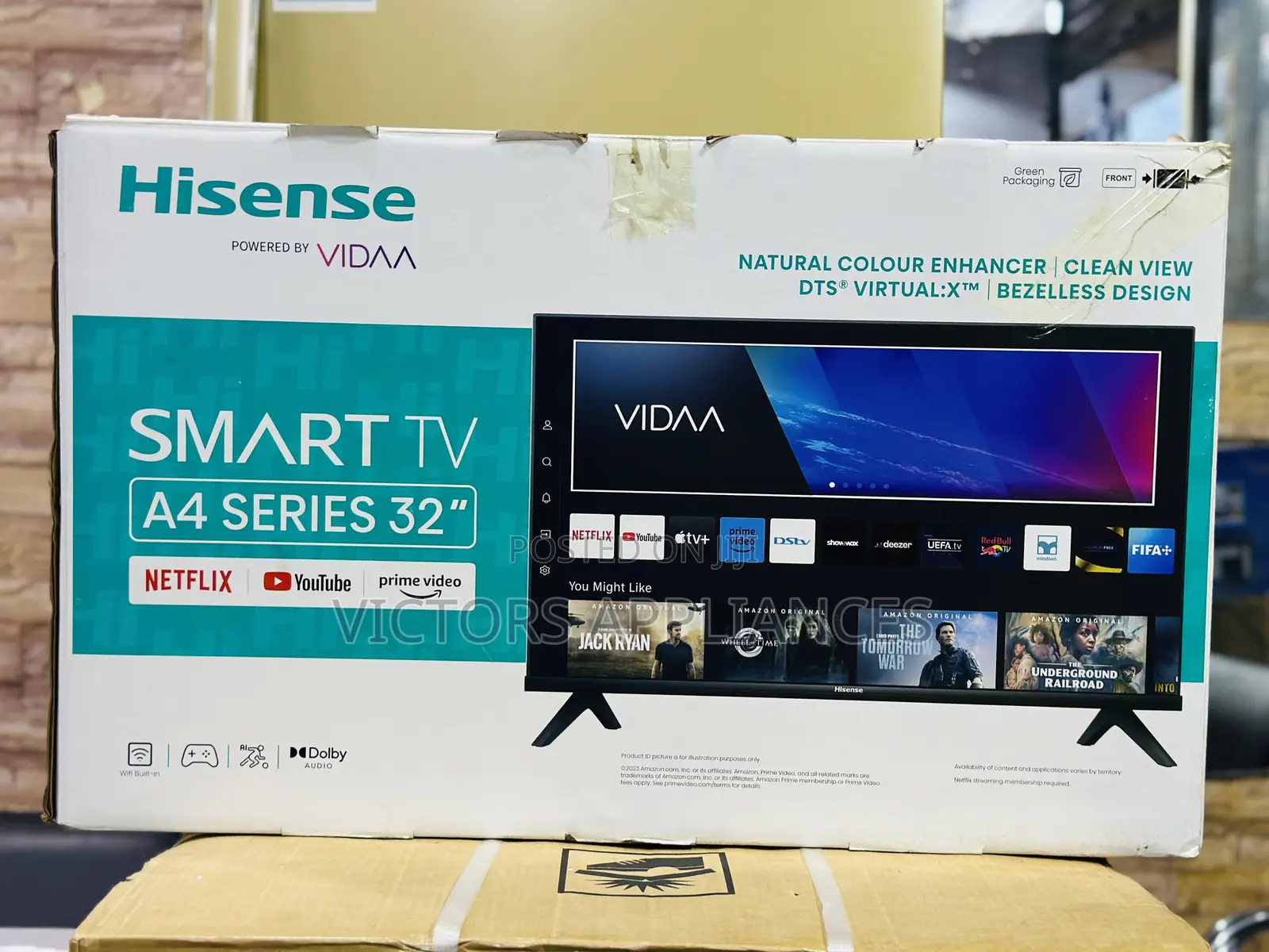 Hisense 32” Smart Tv