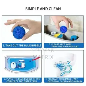 12pcs Automatic Toilet Bowl Cleaner