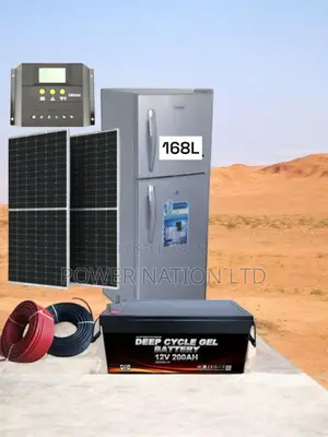 168 Liters Solar Fridge and 400w Solar System Turbo Arrival