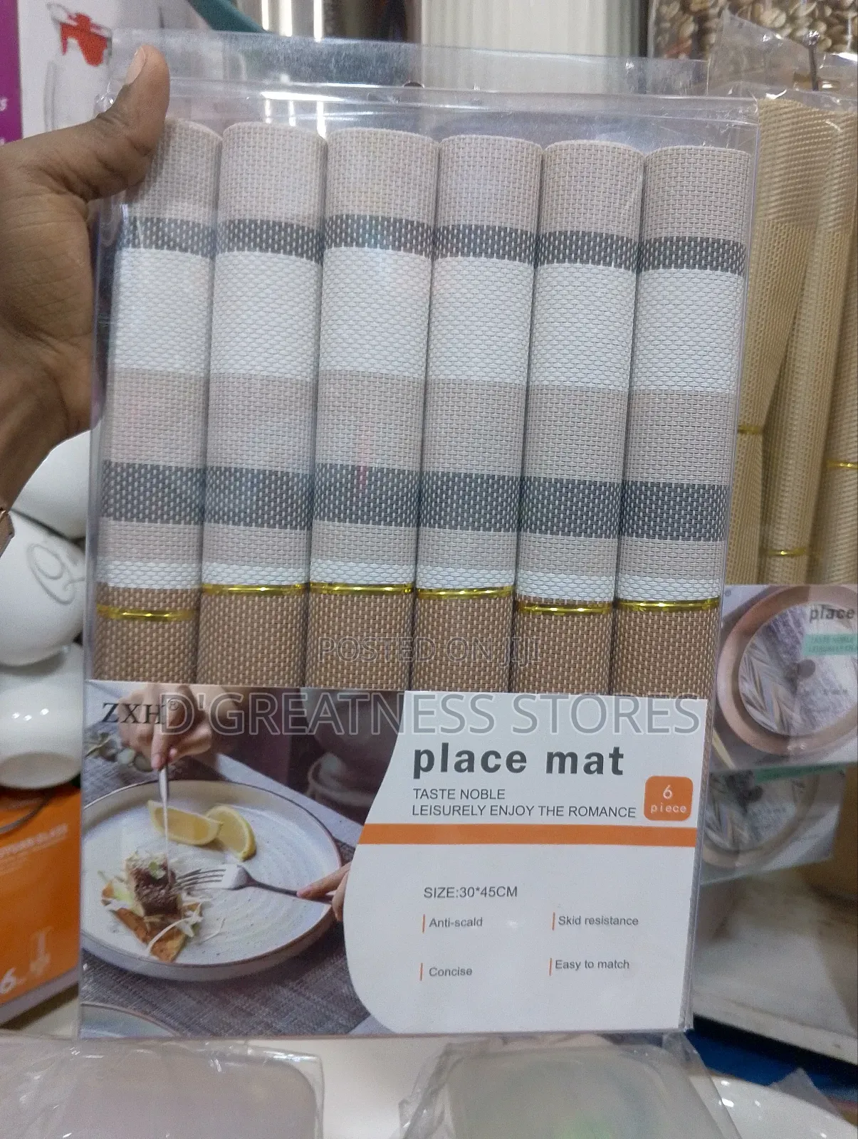6pc Set Table Mats