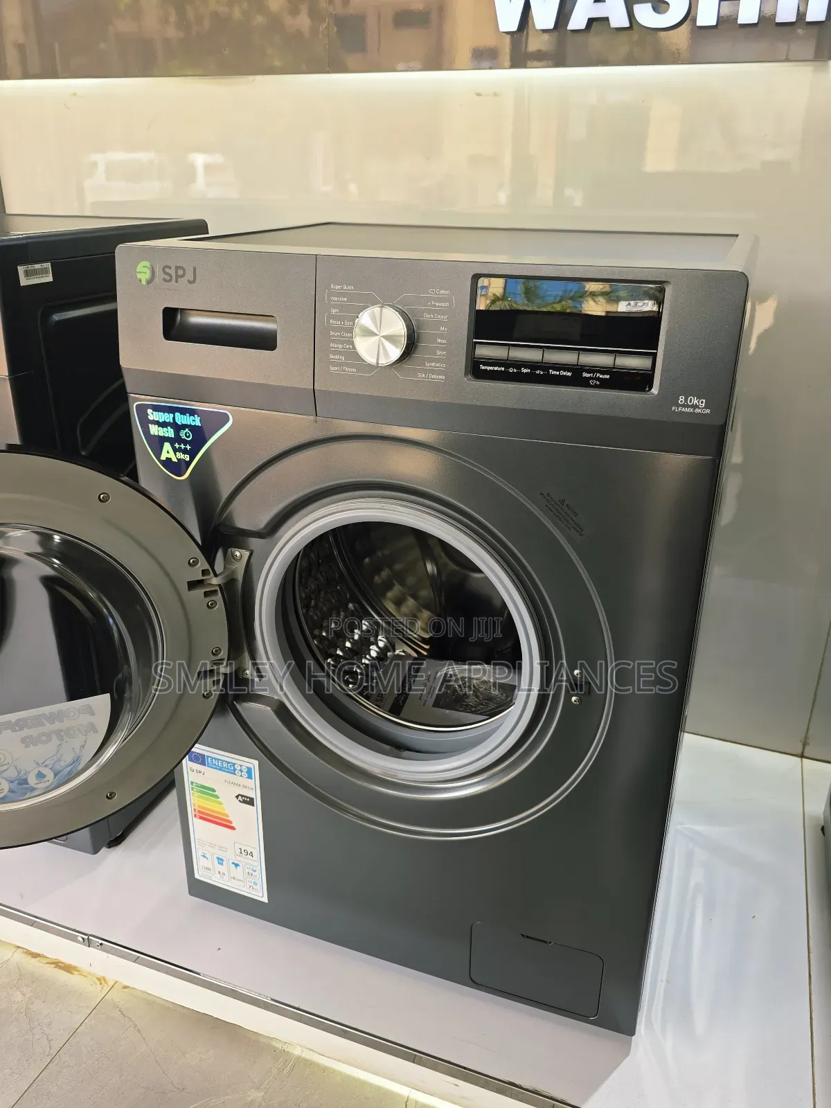8kgs SPJ Frontloader Fully Automated Washing Machine