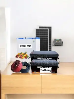 250 Liters Solar Deep Freezer and 600w Solar System Turbo Gg
