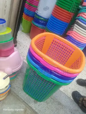 Open Plastic Loundary Basket