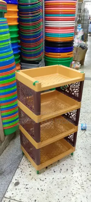 Kitchen Rack Trolley 4 Layer