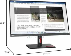 Lenovo S27i-30 27.0 Monitor, Ips Panel