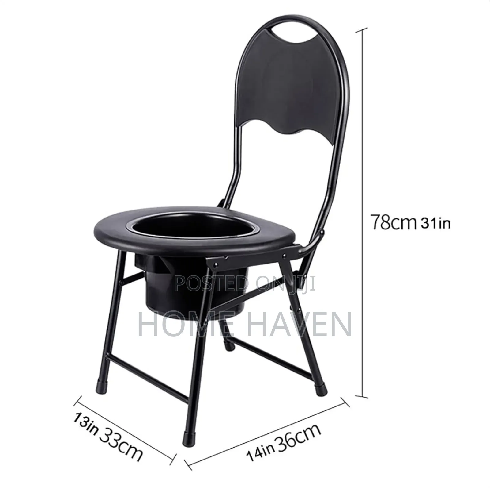 Light Weight Foldable Potty Chair