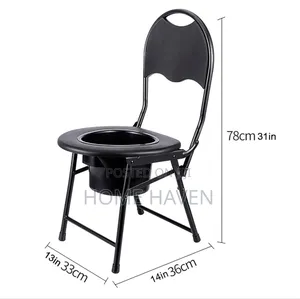 Light Weight Foldable Potty Chair