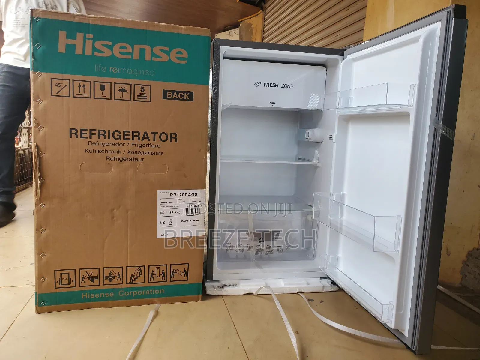 Hisense Refrigerator 120" LTRS Single Door
