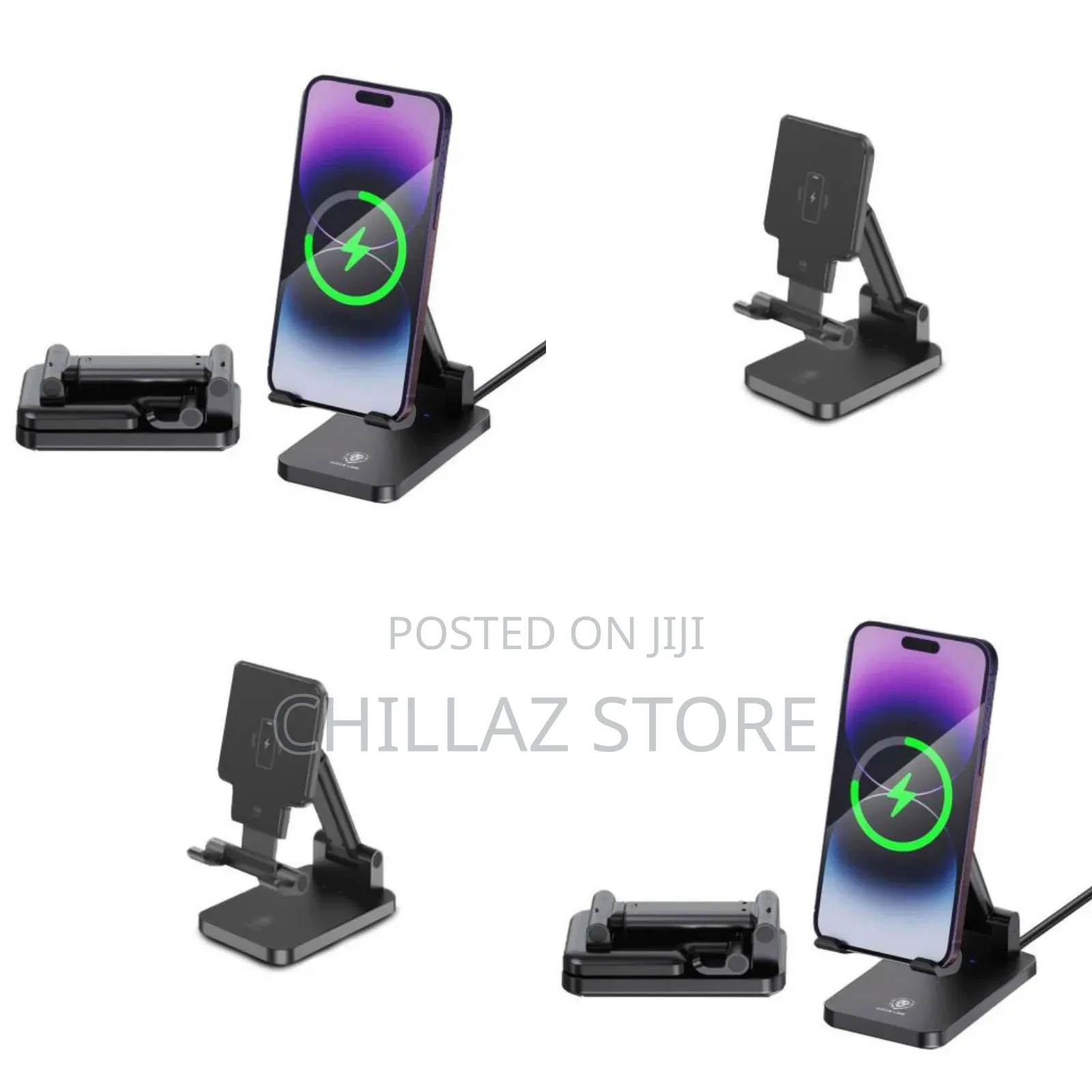 Green Lion Foldable Wireless Charger Stand.