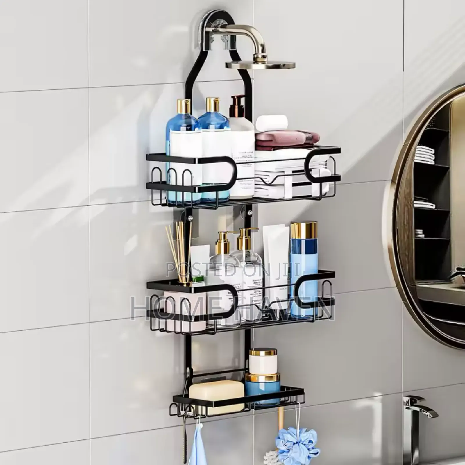 Rust Proof 3 Tier Shower Caddy