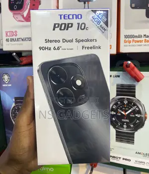 New Tecno Pop 10 64 GB Black