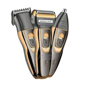 3 in 1 Rechargeable Hair Trimmer Set Hair Clipper+Smoother