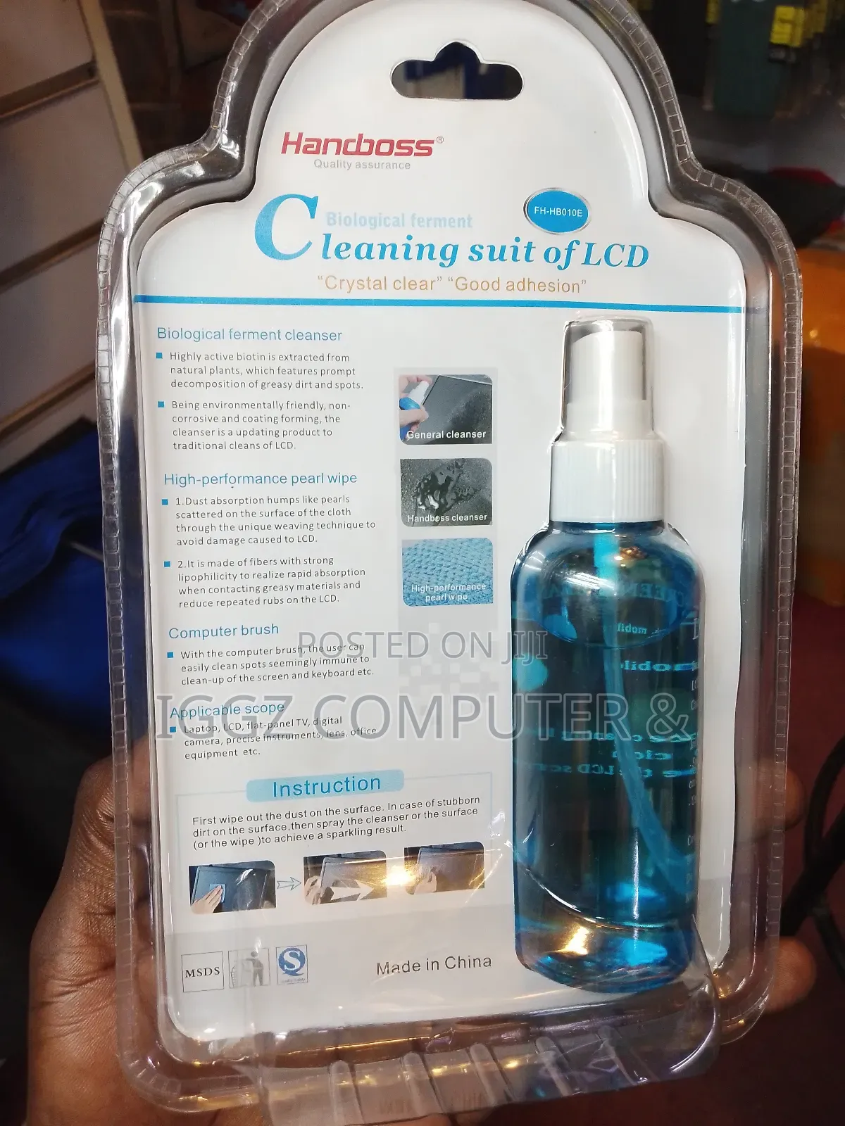 Hand Boss LCD Screen Cleaner