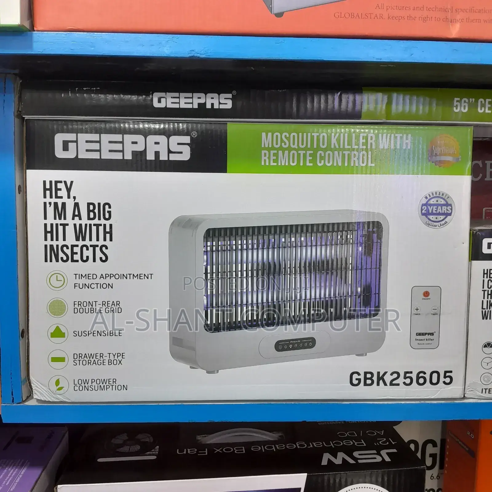Geepas Mosquito Killer With Remote/Insect Killers