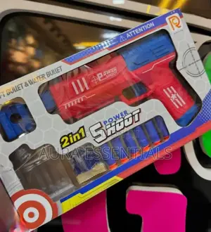 2in1 Kids Water Bullets and Soft Bullets Gun