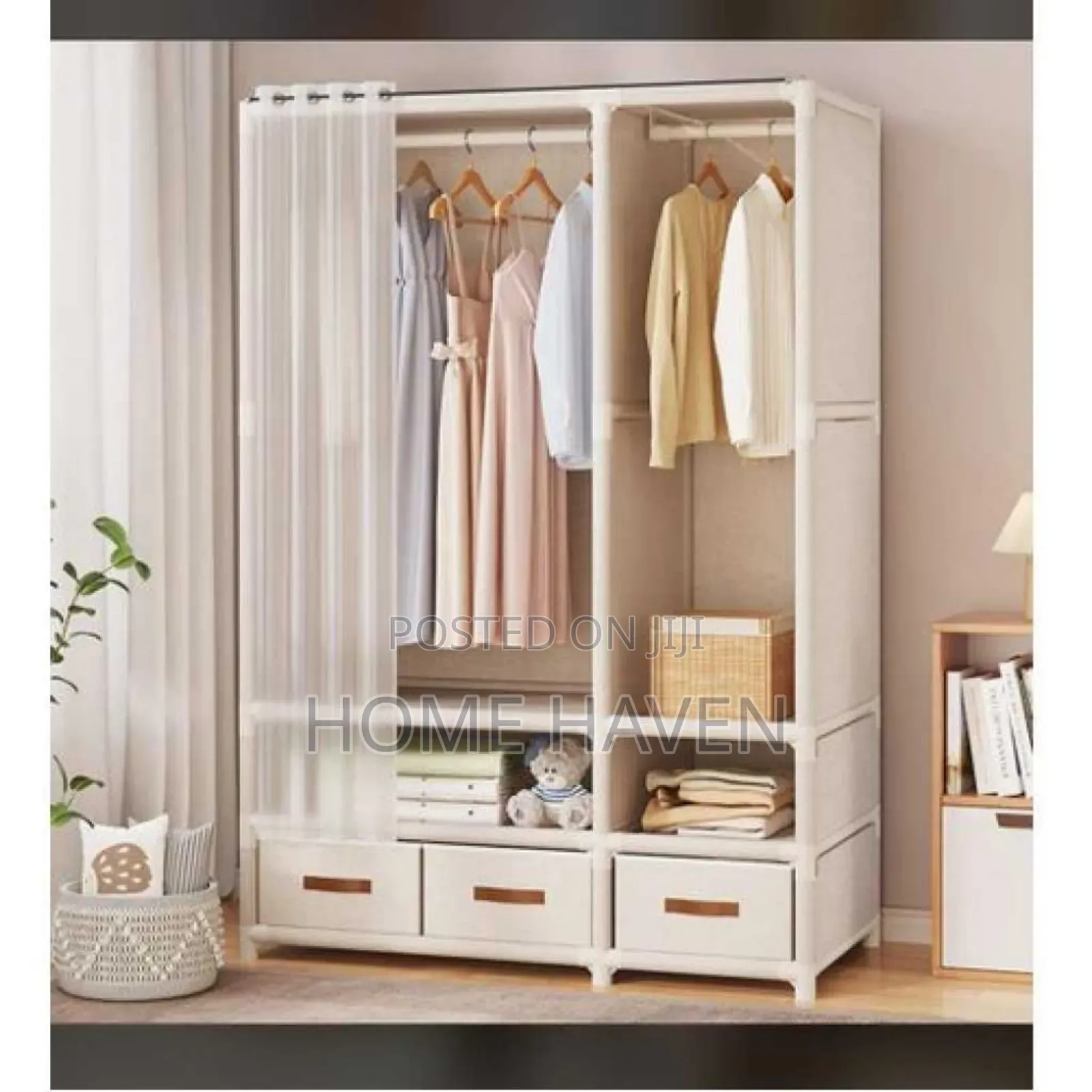 Portable Closet With Cover