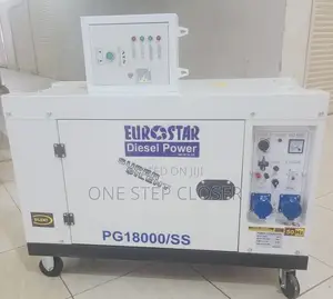 Euro Star 10kva Standby Generetor Uk Make With Automatic Change Over
