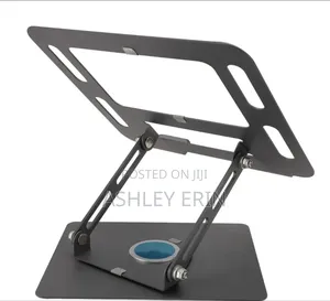 Rotating Laptop Stand With Adjustable Angle and Height