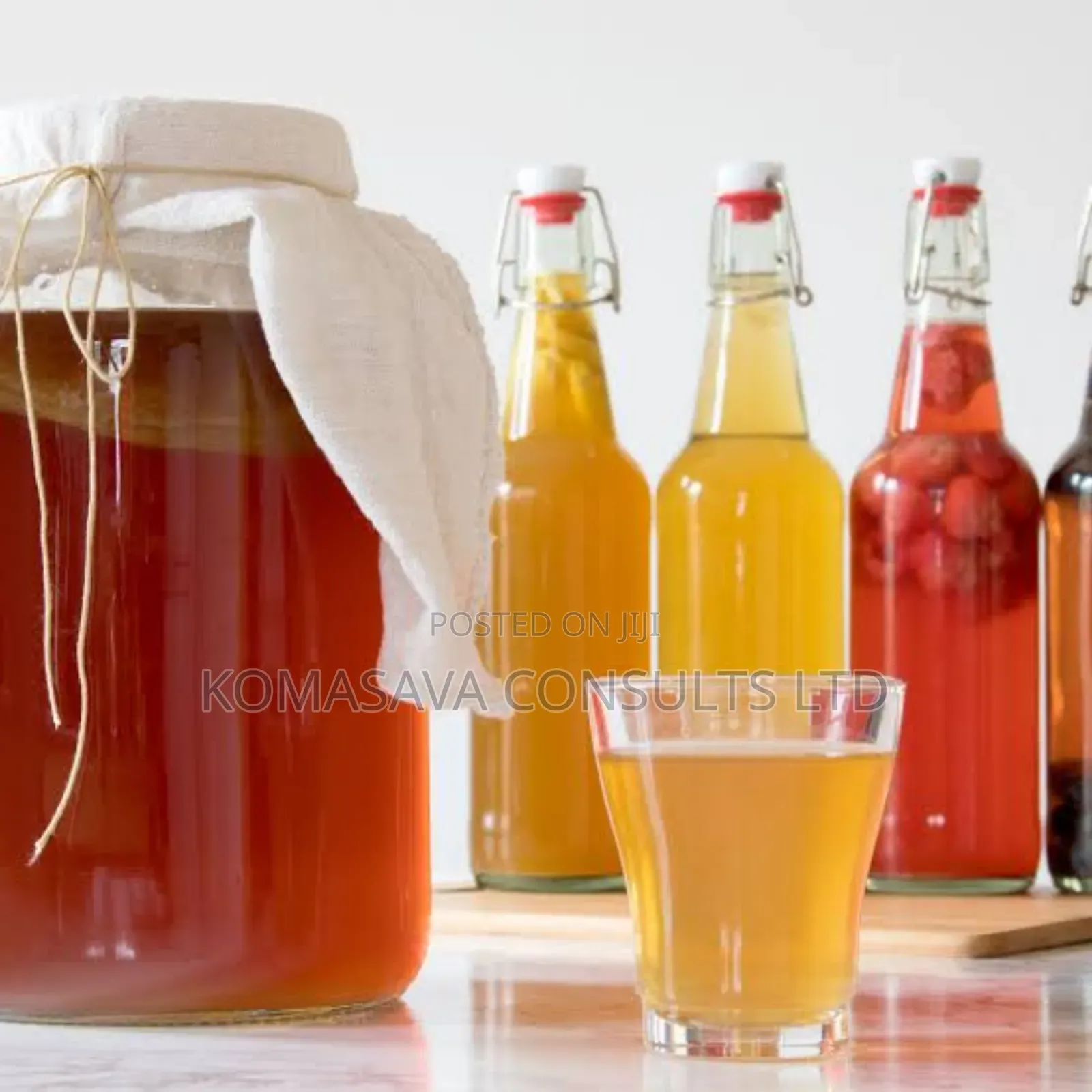 Kombucha Drink Formulation Dev't and Hands-on Training