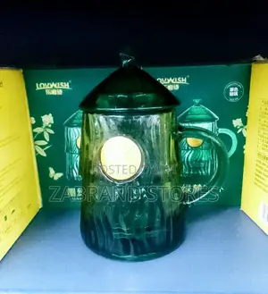 Glass Cup Jug With Cover
