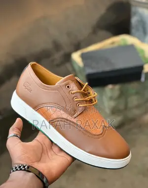 Classic Men’S Lacoste Smart Casual Lace Up Shoes