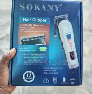 Sokany Detachable Blade Set Hair Clipper