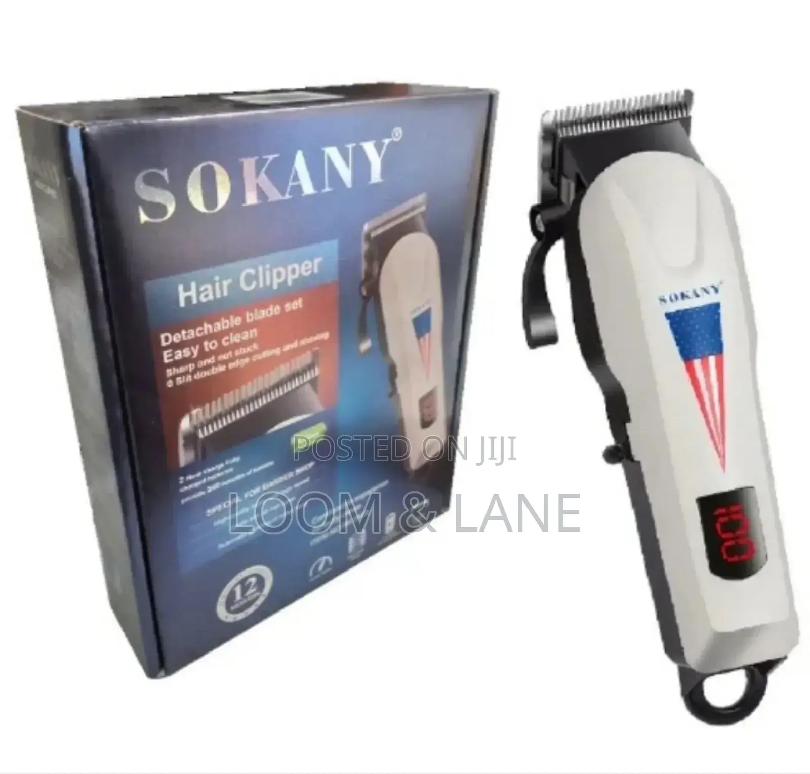 Sokany Detachable Blade Set Hair Clipper