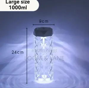 1l Crystal Humidifier Usb Air Purifier Oil Diffuser