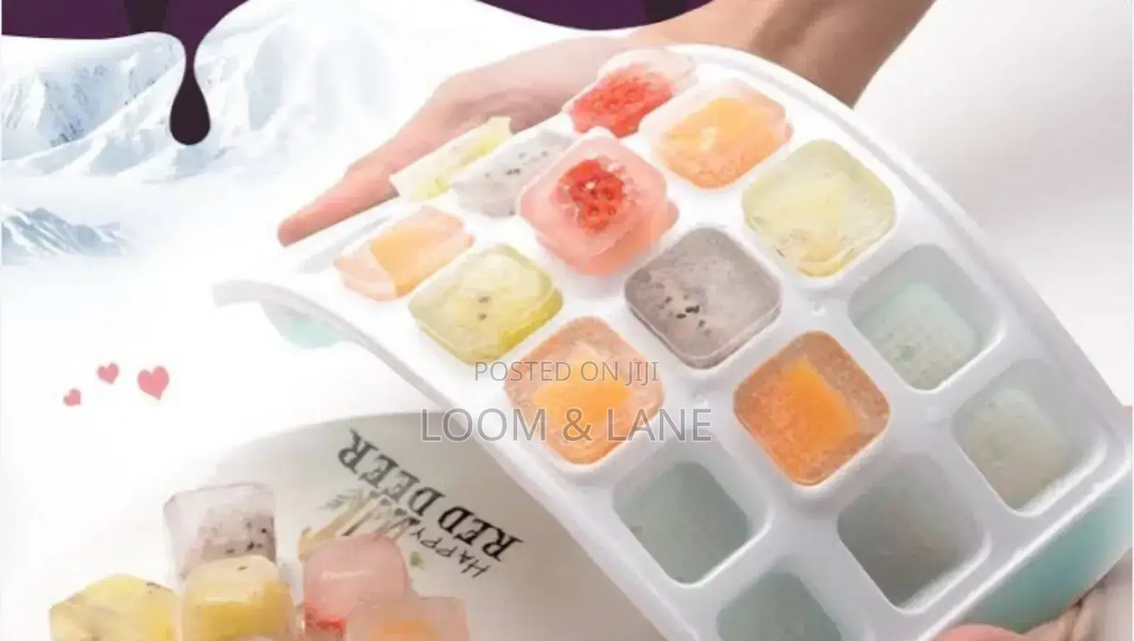 Cute 21 Grids Ice Cube Tray