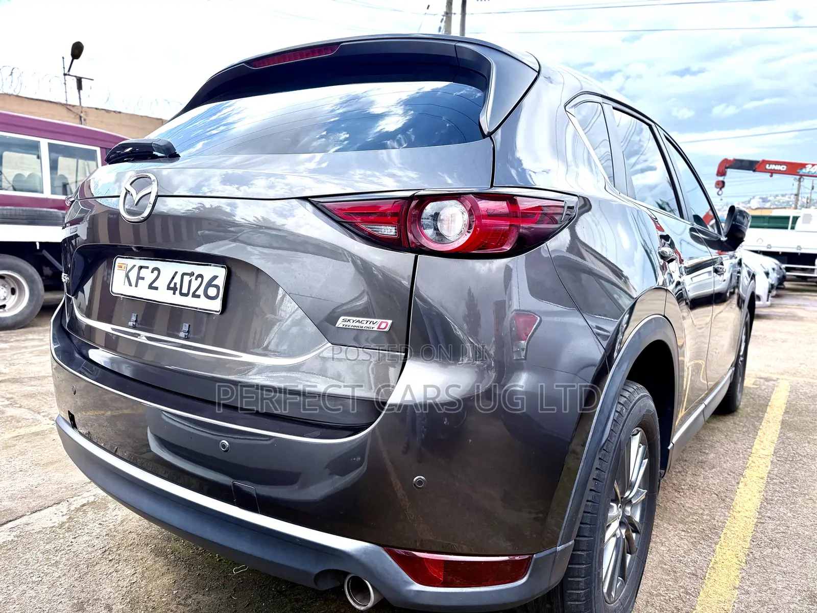 Mazda CX-5 2.2 Diesel AWD 2017 Gray