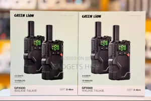 Green Lion Walkie Talkie Works in 2-4km 16 Channels