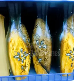 Top Flower Vase - Brown