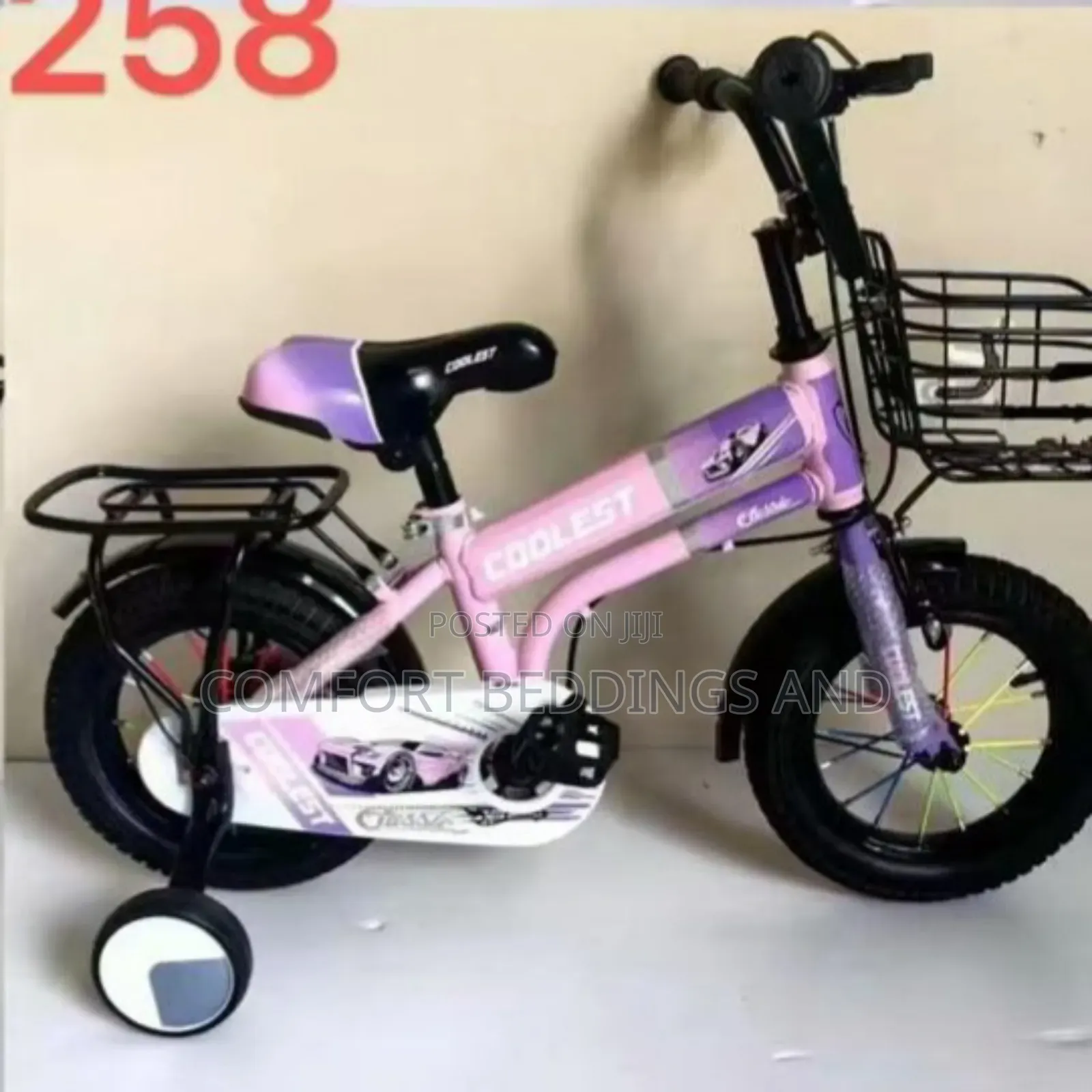Coolest Kids' Bicycle Pink
