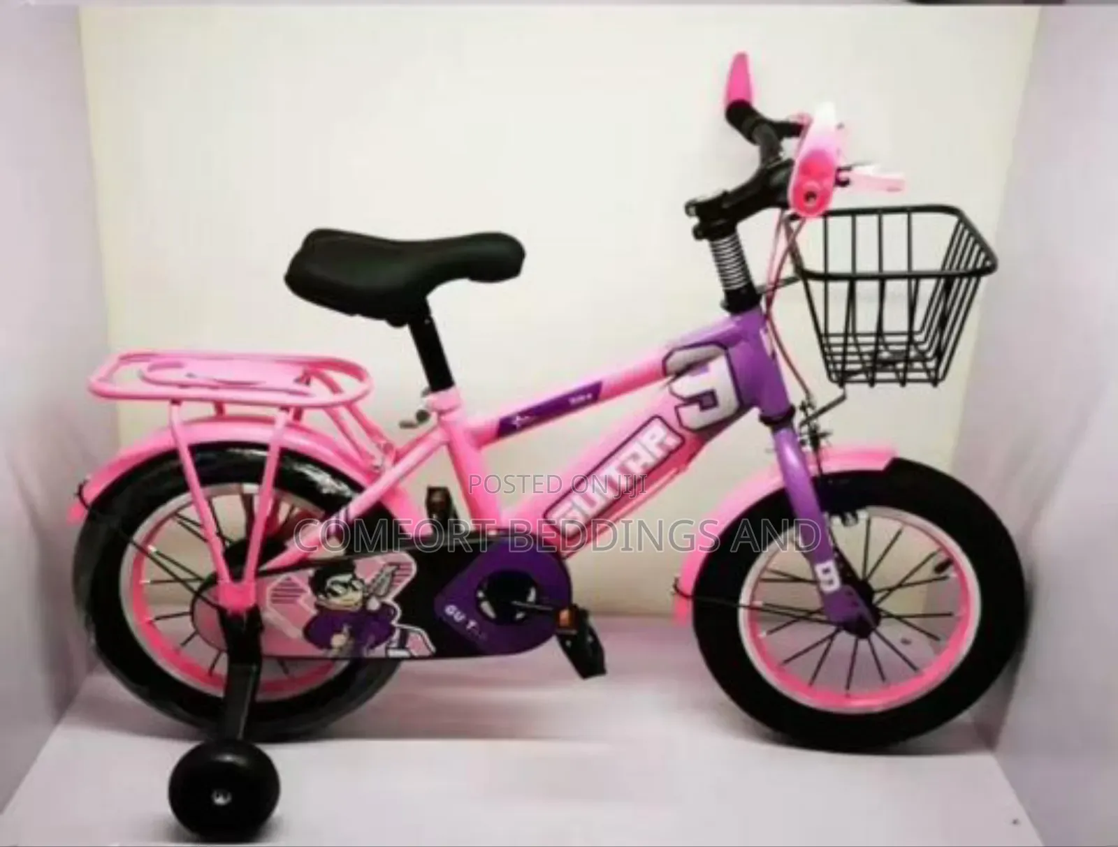 Guitar Kids' Bicycle Pink