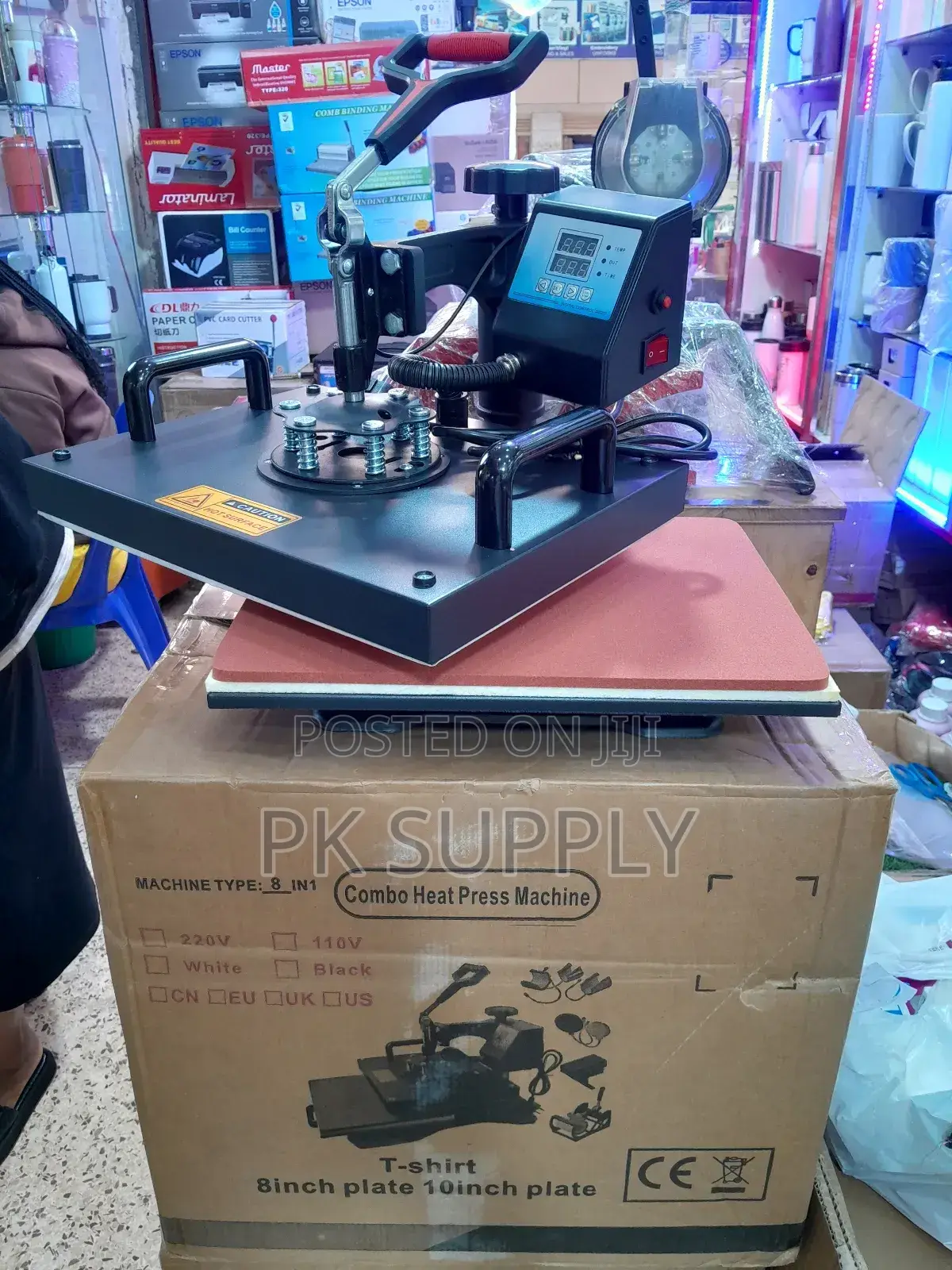 Heatpress 8 in 1 Comb
