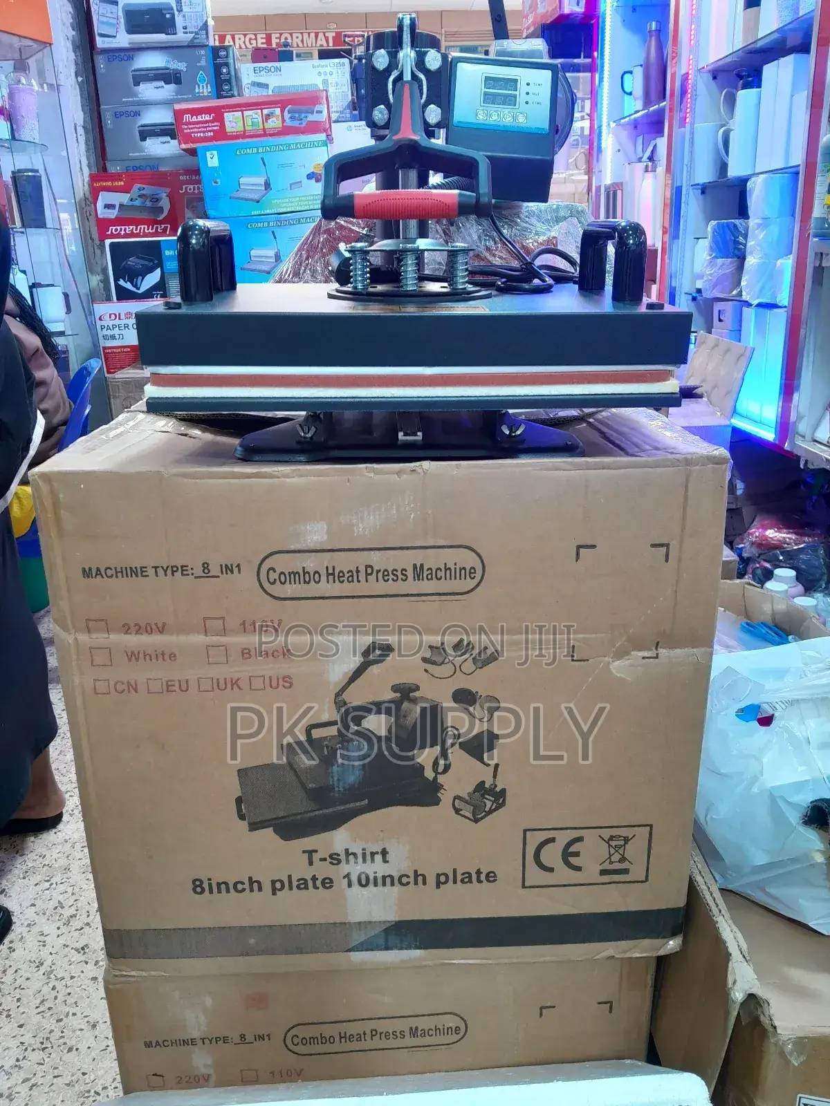 Heatpress 8 in 1 Comb