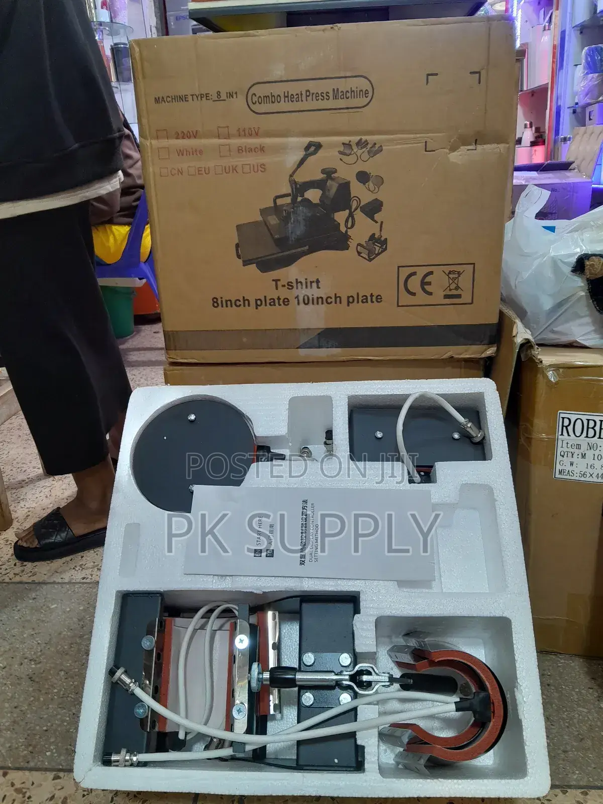 Heatpress 8 in 1 Comb