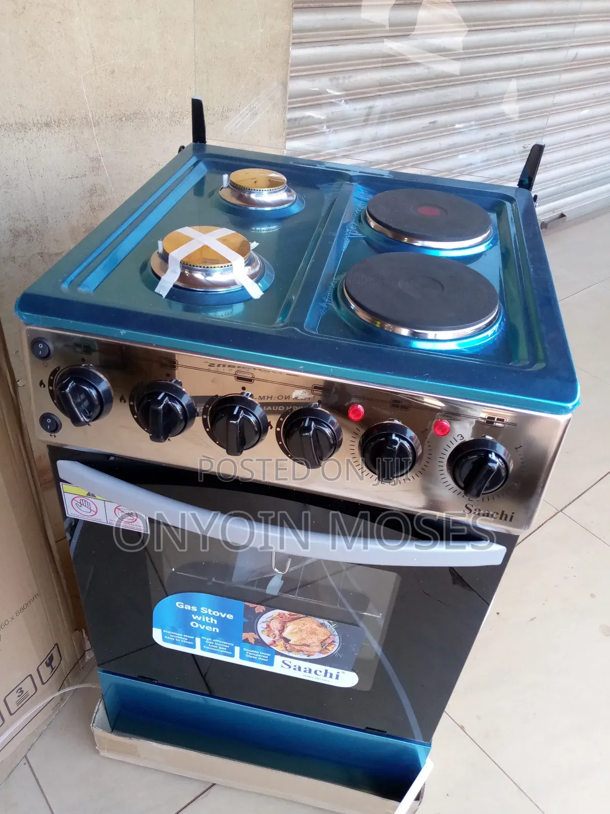 50x50 New Saachi Gas Cooker