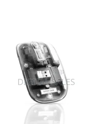 Transparent Wireless Gaming Mouse .