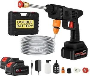 New Double Battery Cordless High Pressure Car Washer